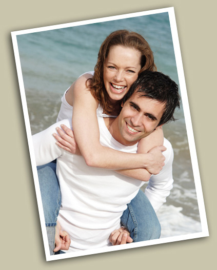 Couple Smile